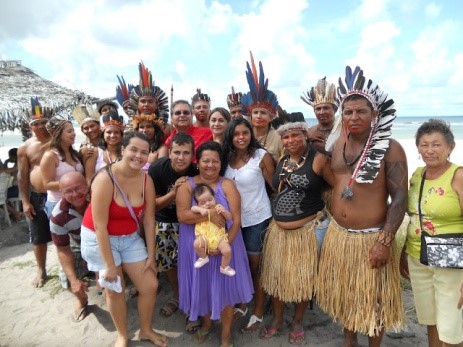 Tribo Indigena Tabajara em Barra de Gramame
