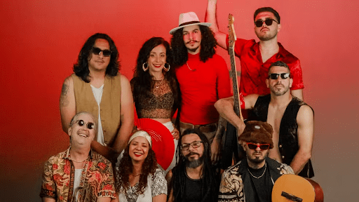 Atual formação da Macumbia. Fonte: divulgação (2024).