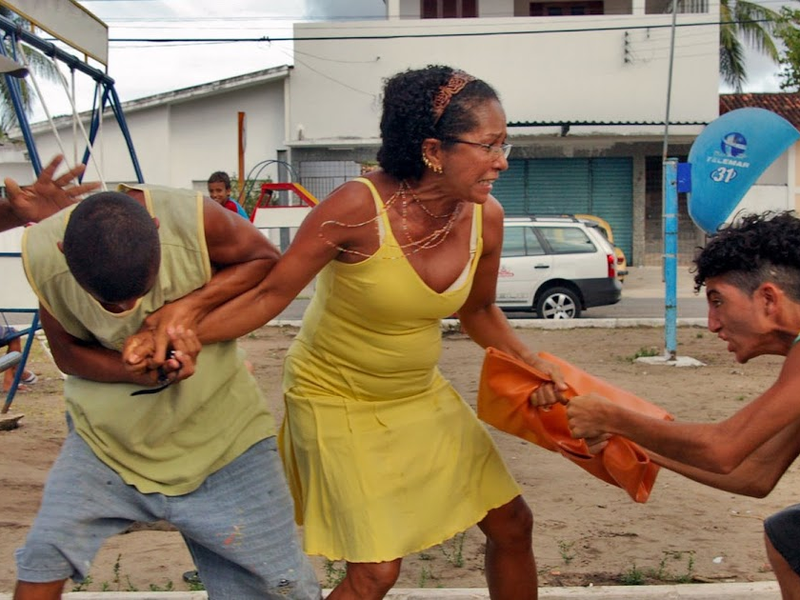água barrenta
